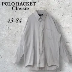 POLO RACKET Classic ストライプシャツ オフィスカジュアル