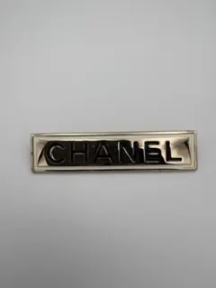 CHANEL ヴィンテージ 三角プレート ゴールド ブラック ブローチ - メルカリ