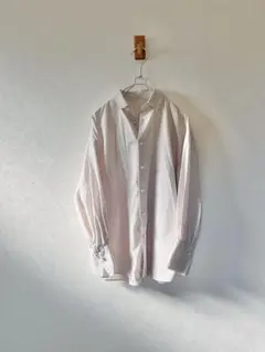 美品　ROPE' PICNIC　ロぺピクニック　パールボタン　ストライプシャツ