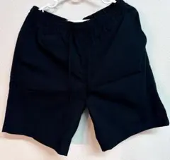 【極美品】グリーンレーベル リラクシング セットアップ可 ショートパンツ L 黒のサムネイル