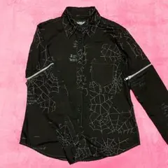 00s 希少 h.anarchy スカルハイネックカットソー punk y2k h.naoto - 00s 希少 h.anarchy スカルハイネックカットソー punk