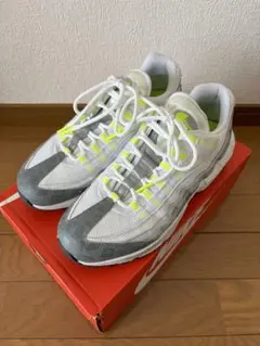 Nike Air Max 95 ホワイト/グレー/イエロー 26.0cm