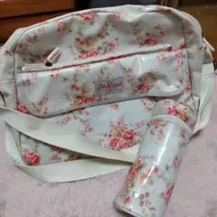 キャスキッドソン　オイルクロス　マザーズバッグ　ショルダーバッグ　4点セット