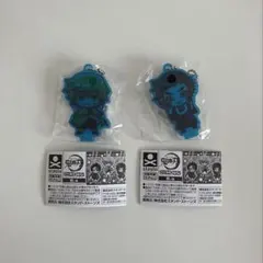 鬼滅の刃 ここみえアクリルフィギュア 玖ノ型 善逸 獪岳 2個セット