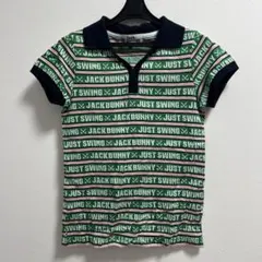 Jack Bunny!! ポロシャツ 半袖 サイズ0 グリーン