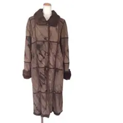 APRIO　レディース　サイズM　ブラウン　コート　イタリア製