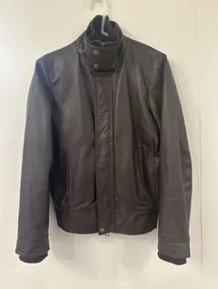 URBAN RESEARCH 豚革 レザージャケット ブラウン 38 メンズのサムネイル