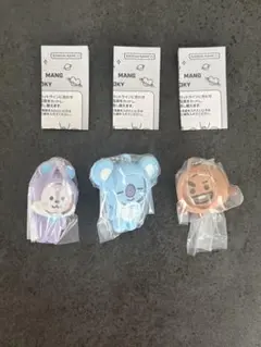 BTS カプセルトイ フォトフレームマスコット BT21 3個セット
