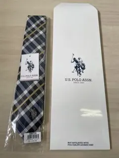 U.S. POLO ASSN. ネクタイ チェック柄