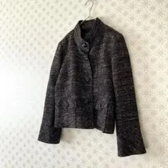 新品未使用！Leilianレリアン ツイード ノーカラー ジャケット Mサイズ ノーカラージャケット | Leilian (Women)/レリアン | 三越伊勢丹