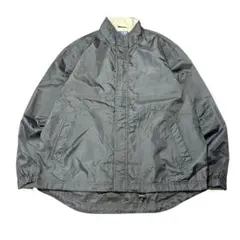 マウンテンパーカー　ナイロンジャケット　裏メッシュ　古着　ブラック　8L2