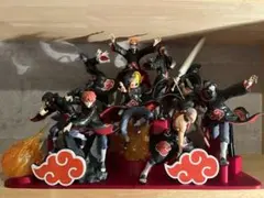 NARUTO-ナルト- 疾風伝 暁 フィギュアセミコンプリート&専用台座