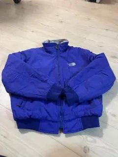 90sTHE NORTH FACE パープル　ナイロンジャケット短丈