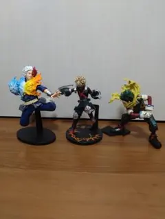 僕のヒーローアカデミア フィギュア 3体セット - メルカリ