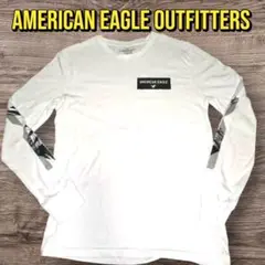 アメリカンイーグル（AMERICAN EAGLE） ロングスリーブ(白) XS