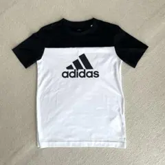 adidas Tシャツ　白/黒 150センチ