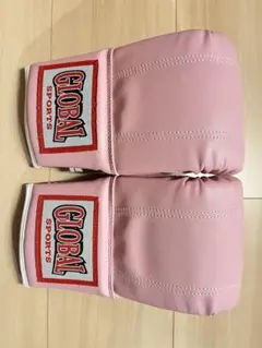 GLOBAL SPORTS ボクシンググローブ Lサイズ ピンク