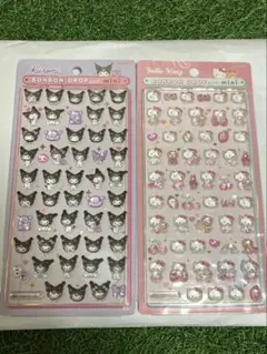 正規品 ボンボンドロップシールmini2種（キティ・クロミ）