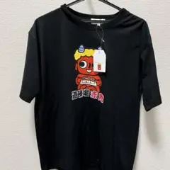 キャラクターグラフィック Tシャツ LL ブラック