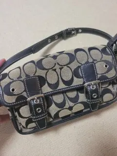 正規品 COACH シグネチャー ショルダーバッグ