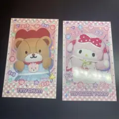サンリオキャラクターズ4 キャラポトレ 2枚セット マイスイートピアノのサムネイル