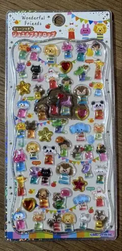 ジュエルプチドロップシール ワンダフルフレンズ