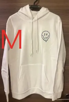 SHEIN プリントパーカー　白