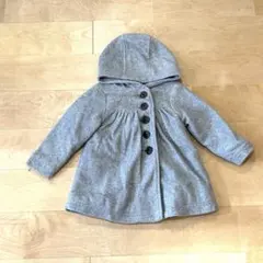 値段交渉大歓迎！【美品】フード付ダッフルコート80〜90 18-24M