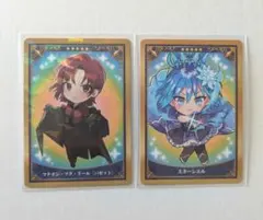 Fate FGO ミニ最終再臨 コレクションカード　2枚セット
