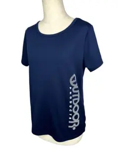 レディースTシャツ★OUTDOOR★紺色★スポーツのサムネイル