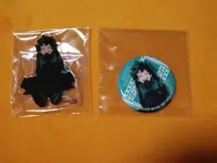 ヒロアカ WHM 特典 アクスタ 缶バッジ 緑谷