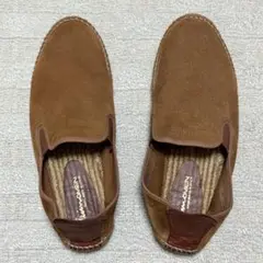 【希少】ガイモ エスパドリーユ キャメル 41 26cm スエード レザー