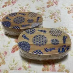 中日ドラゴンズ　わっぱランチボックス 2個