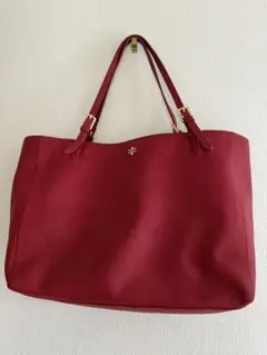 袋付き✨トリーバーチ エマーソン トートバッグ 本革 赤