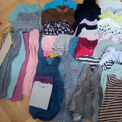 130cm　子供服セット（フリースジャケット含む）