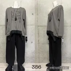 356 新品 夢地哉 ムジヤ カットソー