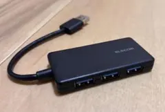 エレコム USB3.0 ハブ 4ポート バスパワー U3H-A416BBK