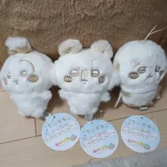 ちいかわ ぬいぐるみセット ホワイト