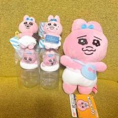 おぱんちゅうさぎ　キャニスター　セリフ付きマスコット　おしゃれぬいぐるみ