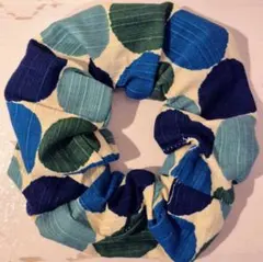 ハンドメイドシュシュ　ラージサイズ　ソフトコットン製