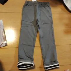 KP BOY ロングパンツ 110cm グレー　ニットプランナー　裾折り返し可