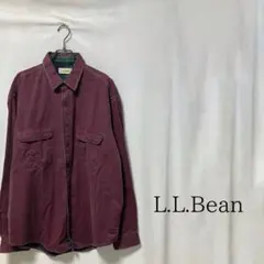 70's 80's エルエルビーン　ヘビーウェイトシャツ　シャツジャケット