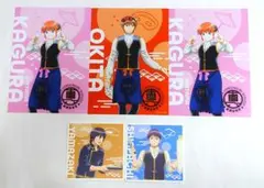 銀魂 真選組食堂 沖田総悟 神楽 山崎退 志村新八 特典5点セット