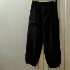 season reason カーゴ バルーンパンツ 黒 サイズL