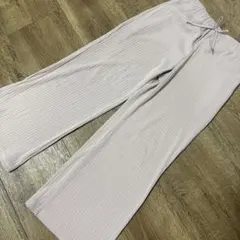 GU リブプルオンパンツ ピンク 130