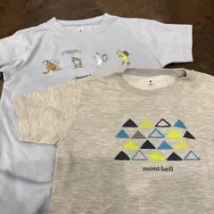 mont-bell Tシャツ 130サイズ 2枚セット