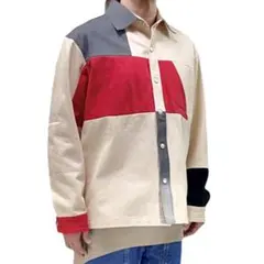 新品 ディーゼル レッドタグ ゴーシャラブチンスキー コラボ アシメ Gジャン