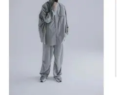 ナイロンパンツ ワイドパンツ