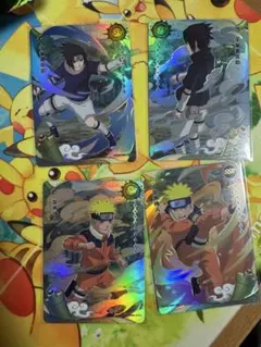 Kayou正規品】NARUTO ナルト サスケ SSR カード 4枚セット - メルカリ