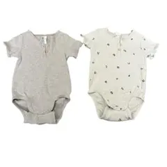 ベビー肌着 2枚セット h＆m